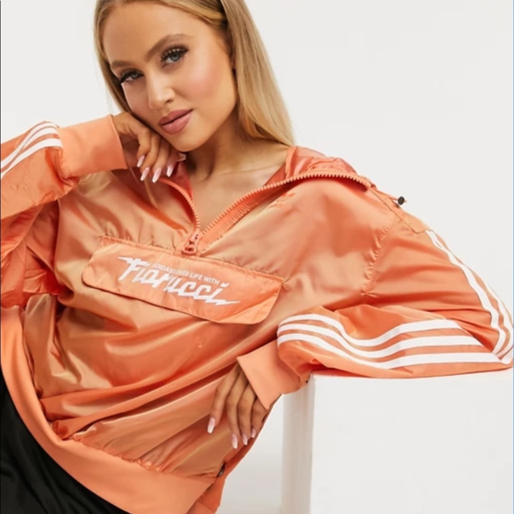 adidas Originals x Fiorucci three stripe hoodie